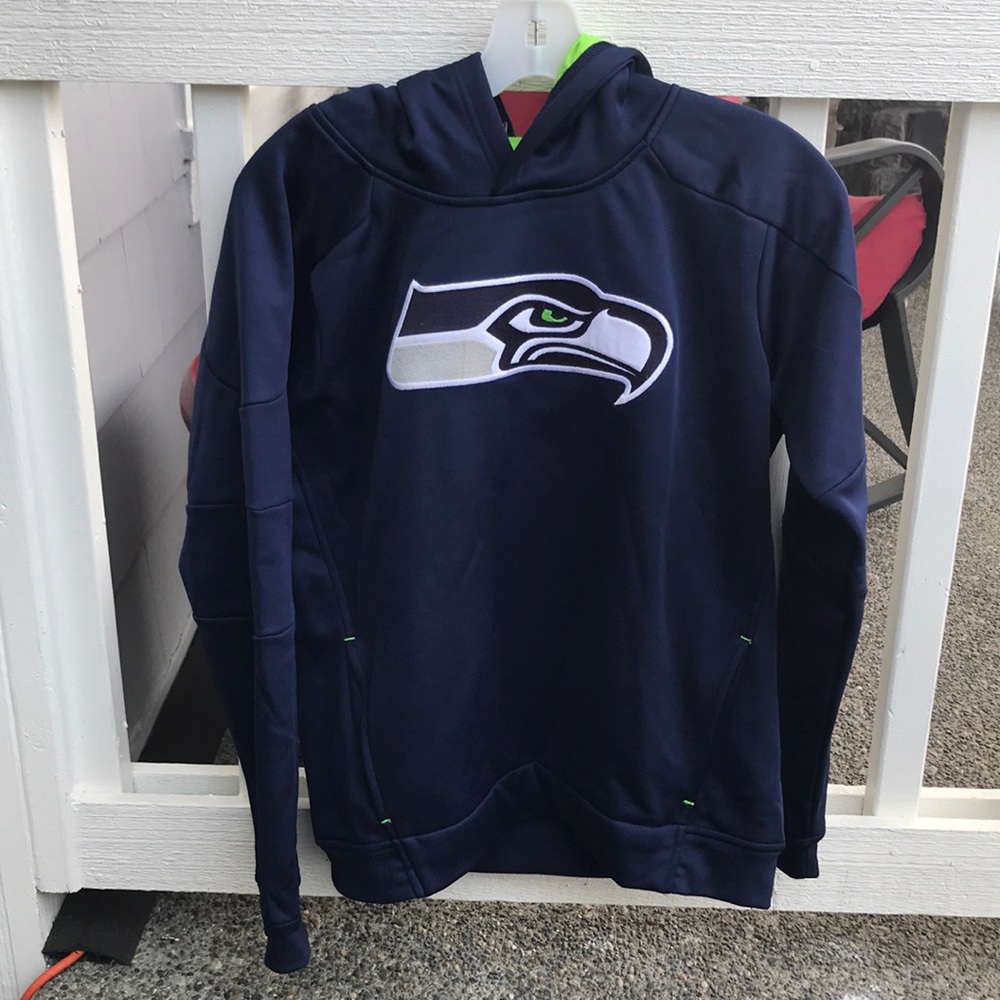 Seahawks hoodie Sz youth large (Sku 65)